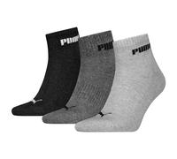 PUMA New Generation Cushioned 3 Units Quarter Short Socks 3 Pairs EU 35-38, mult
