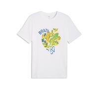 PUMA Neymar Jr Camiseta Brasil Passion para hombre, Accesoiros, Blanco, XS