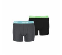 Puma Niños Boxers Algodón Elástico Liso Calzoncillos Bóxer Ropa Interior 2 Pares
