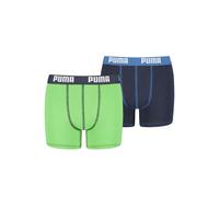 Puma Niños Boxers Algodón Elástico Liso Calzoncillos Bóxer Ropa Interior 2 Pares