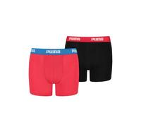 Puma Niños Boxers Algodón Elástico Liso Calzoncillos Bóxer Ropa Interior 2 Pares