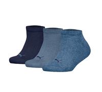 Puma Niños Calcetines de Deporte,3er Pack - Lisos Zapatillas 3P,Logo,Monocromo