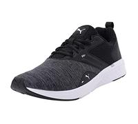 PUMA NRGY Comet, Running Shoes Unisex Adulto, Black White, 44.5 EU
