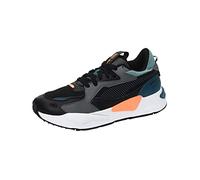 PUMA Núcleo RS-z, Zapatillas de Entrenamiento Hombre, Negro Castlerock Blue Coral, 45 EU