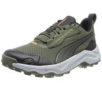 PUMA Obstruct Profoam, Zapatillas para Correr de Carretera Unisex Adulto, Multicolor Verde Moss Black Ultra Orange, 38 EU