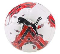 PUMA Orbita 5 HYB Pelotas de Entrenamiento, Unisex Adulto, Blanco Rojo