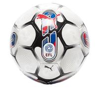 PUMA Orbita 6 EFL Sky Bet MS Ball - Réplica de pelota de la Liga de Fútbol Inglesa 'EFL', certificado de calidad FIFA, excelente retención de forma y durabilidad, color blanco, rojo, azul poder (23/24