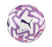 Puma Orbita - Balón oficial de la Premier League 25/26 temporada con paneles moldeados de alta frecuencia para mayor durabilidad y distribución equilibrada del peso (PUMA blanco-multicolor)