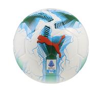 PUMA Orbita Serie A - Balón de fútbol unisex cosido a máquina (calidad FIFA), blanco-multicolor AH25, 5