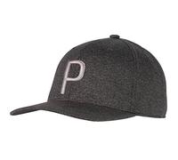 PUMA P 110 Cap Gorra, Hombre, Negro Black Heather, OSFA