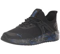 PUMA Pacer 23 Alternate Closure Sneaker, Mountain Park Black-Blazing Blue, 12 US Unisex Little Kid