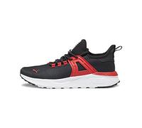 PUMA Pacer 23 Lite, Zapatillas Unisex Adulto, Negro para Todos los Tiempos, Rojo Blanco, 40.5 EU