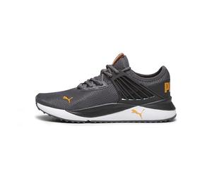 PUMA Pacer Future, Zapatillas Unisex Adulto, Dark Coal Black Pumpkin Pie, 39 EU