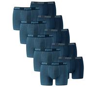 PUMA Pack de 10 calzoncillos tipo bóxer para hombre, 037-Denim, S