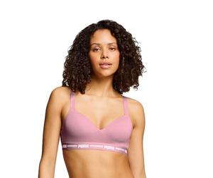 PUMA Padded Sujetador Deportivo, Rosa Poise, XL para Mujer