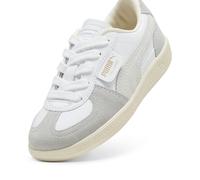 PUMA Palermo Leather Sneakers Kids, Calzado, Blanco/Cool Light Gris/SugaRojo Almond, 33 33