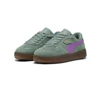 PUMA Palermo Moda Xtra Gum Zapatillas para Mujer, Verde con Morado, 37 EU