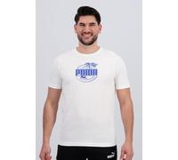 Puma Palm - Blanco - Camiseta Algodón Hombre talla L