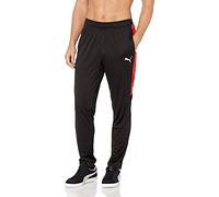PUMA Pant Pantalones, Speed Negro Rojo, 41-44.5 para Hombre