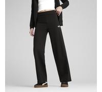 Puma Pantalón ancho ESSENTIAL. Talla L. Color Negro