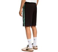 Puma - Pantalón corto Ac Milan Fanswear 2025-2026, Unisex, Black-Alpine Snow, S