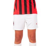 Puma - Pantalón corto AC Milan Primera Equipación 2024-2025 Niño, Unisex, White-For All Time Red, 164 cm