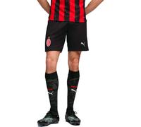 Puma - Pantalón corto AC Milan Primera Equipación 2025-2026, Unisex, Black-For All Time Red, M