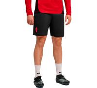 Puma - Pantalón corto Ac Milan Training 2025-2026, Unisex, Black-For All Time Red, L