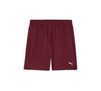 PUMA Pantalón corto de fitness para hombre Essential Woven de 7 pulgadas rojo oscuro | L