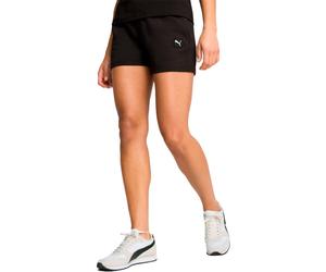 Puma - Pantalón corto Essentials Elevated Mid-Rise 5" Mujer, Mujer, Black, L