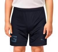 Puma - Pantalón corto Girona FC Tercera Equipación 2025-2026 Niño, Unisex, Deep Navy-Deep Blue, 140 cm