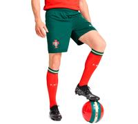Puma - Pantalón corto Portugal Primera Equipación 2024-2025, Unisex, Blessing Green-Sugared Almond, L