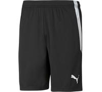 Puma - Pantalón corto teamLIGA, Hombre, Black-White, L
