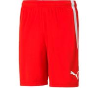 Puma - Pantalón corto teamLIGA, Hombre, Red-White, M