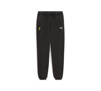 PUMA Pantalón de chándal para jóvenes Scuderia Ferrari Sportswear, Negro , 11 años