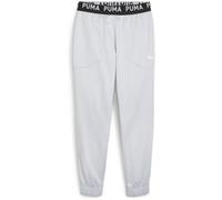 PUMA Pantalón Deportivo de Forro Polar Train PWR Punto, Niebla Plateada, M para Hombre