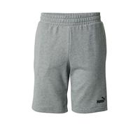PUMA Pantalón deportivo 'ESS No. 1' gris moteado / negro M gris moteado / negro