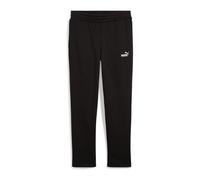 PUMA Pantalón deportivo 'ESS No. 1' negro / blanco, Talla L