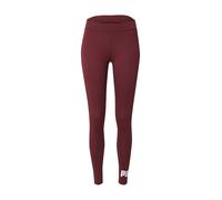 PUMA Pantalón deportivo 'ESS No. 1' rojo vino / blanco XS rojo vino / blanco