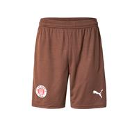 PUMA Pantalón deportivo 'FC St. Pauli 25/26' marrón oscuro / rojo sangre / blanco XLxregular EUR