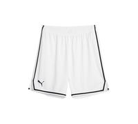 PUMA Pantalón deportivo 'Hoops Team' negro / blanco M EUR