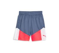 PUMA Pantalón deportivo 'IndividualCUP' azul paloma / rojo claro / blanco XL azul paloma / rojo claro / blanco