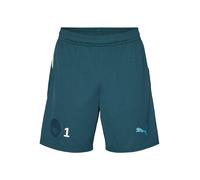 PUMA Pantalón deportivo 'Manchester City 25/26' amarillo limón / verde oscuro Mxregular amarillo limón / verde oscuro