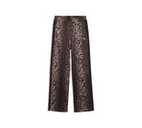 PUMA Pantalón deportivo marrón / negro / blanco Sxregular marrón / negro / blanco