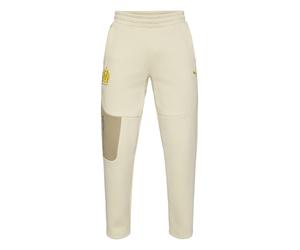 PUMA Pantalón deportivo 'OM PUMATECH' camelo / arena / mostaza S camelo / arena / mostaza