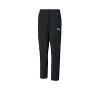 Puma teamRISE Sideline - Pantalones de chándal (Talla L), Color Blanco y Negro