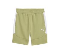 PUMA Pantalón deportivo 'TeamEvostripe' oliva / blanco M oliva / blanco