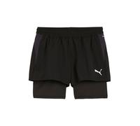 PUMA Pantalón deportivo 'TeamGOAL' negro / blanco L EUR