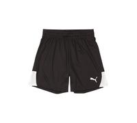 PUMA Pantalón deportivo 'TeamLiga26' negro / blanco 152 negro / blanco
