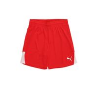 PUMA Pantalón deportivo 'TeamLIGA26' rojo / blanco 140 rojo / blanco